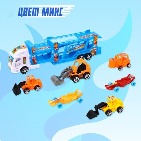 Truck inertial "Avtovos", with 6 machines, MIX color-3