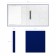 Folder on 2 rings, A4, Erichkrause Standart, 35 mm, 2000 μm, laminated, solid cover, blue