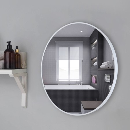 Silver mirror, wall, 80 × 4 cm