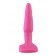Anal stimulator jaga jaging No. 4, without vibration, 10 x 2 cm, pink