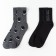 A set of men's socks "gentleman" 2 pairs, size 41-44 (27-29 cm)