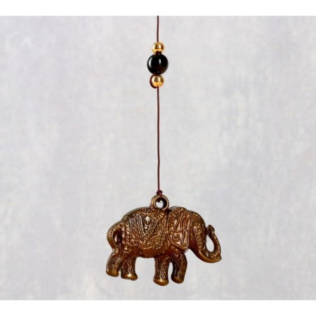 Wind music Metal "Elephant" 3 bells 40 cm-2