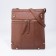 Cross-Bodi Bag on a zipper, brown color