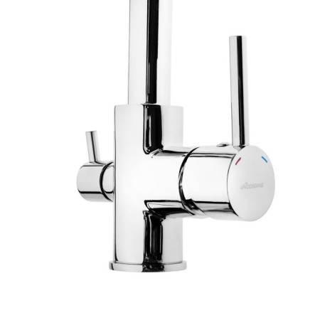 ACCOONA A5179-4 kitchen mixer, with a drinking water tap, single-leaf, chromium-1