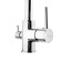 ACCOONA A5179-4 kitchen mixer, with a drinking water tap, single-leaf, chromium