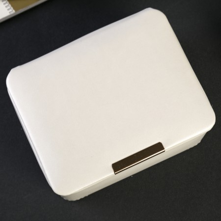 Casket to the leatherette for jewelry "Snow White" 9x16x13 cm-3