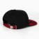 Men's cap with a direct visor "Negativ", river 56