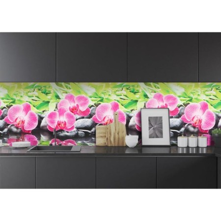 Kitchen apron PVC "Orchid" 3000x600mm-1