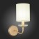 Wall lamp EVOLUCE. Sle108001-01. Rita. 1x40 W, E14, 12x28 cm, golden color