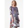 Female dress, size 46, purple color