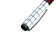 Gift handle, ball "mosaic" in a plastic case, rotary, burgundy-white