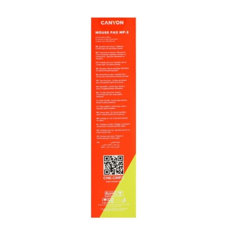 Canyon CMP2 mouse mat for any type of sensors, 270x210x3, black-4