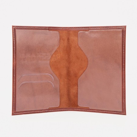 Passport cover, brown color-2