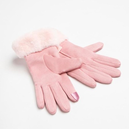Women's gloves minaku are plain with a frill, rr 25 cm, cent-1