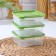 A set of food containers "Cascade", 14 × 14 × 5.5 cm, 700 ml, 3 pcs, color mix