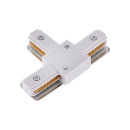 Connector for the Volpe, Q122, G31, T-shaped, single-phase, white-1