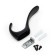 Furniture hook Cappio Heel Light, two -rod, black color