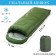 Tourist sleeping bag, 220 x 75 cm, up to -20 degrees, 700 g/m2, color of moss