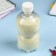 Colored sand in bottles "Pale yellow" mix