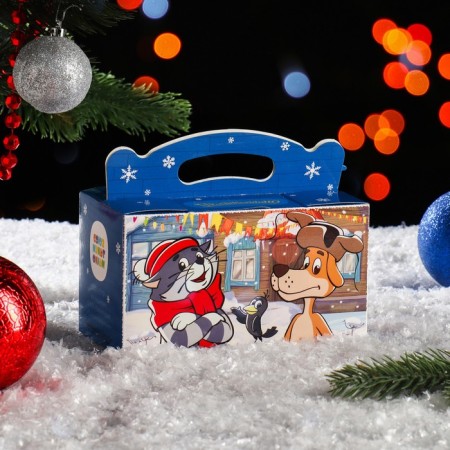 Gift box "Prostokvashino", 15 x 8.5 x 8.5 cm-1