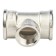 The transitional SFT-0022-001341, 1 "x 3/4" x 1 ", internal thread, nickel. Brass