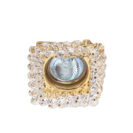 Economic light lamp, D2067 GD CL, MAX 50W G5.3, color gold
