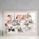 Photo frame MDF "Paris" in 6 photos 52x36 cm