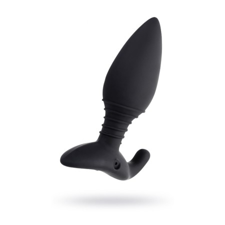 Anal plug Lovense Hush, s, silicone, black, 12.1 cm
