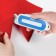 Electric scissors KitFort KT-6045-3, white-blue color