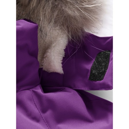 Winter park for a girl, height 128 cm, purple color-7