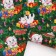 New Year. Packaging paper, 70x100 cm, cats aristocrats