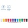 Gouache 12 colors x 15 ml, Jovi, economical consumption, cardboard, brush as a gift