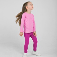 Basic leggings, height 104 cm, purple color