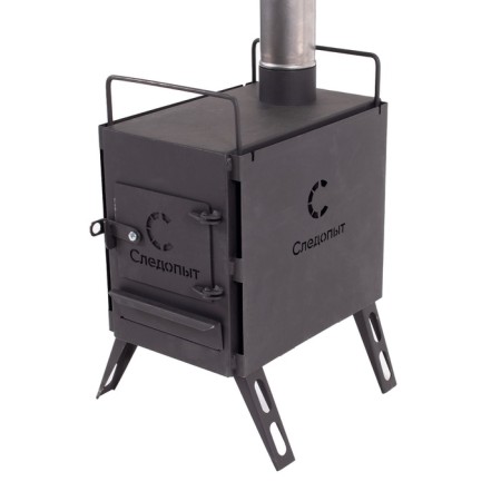 Fireplane stove "Rastype" Heavy is small with screens, corner pipes and fungus-2