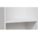 Shelf in a narrow one -door cabinet "Max", 500 × 360 × 18 mm, white color