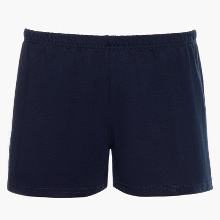Women's shorts, dark blue color, size 44-6