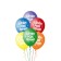 Shar Latex 14 "Happy Birthday", set of 50 pcs., Mix color