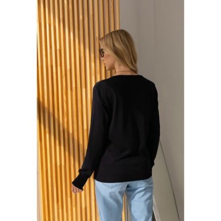 Female jumper, size l, black color 62010-1