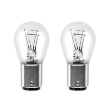 Лампа автомобильная Osram P21/5W BAY15d, 12 В, 21/5 Вт, набор 2 шт, 7528-02B