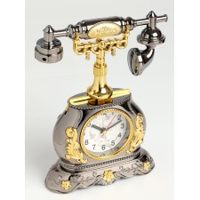 Watch alarm clock, on batteries, 25 x 17 x 6.3 cm, dial d-7 cm