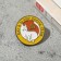 Icon "cat" Club of interests, colored in gray metal