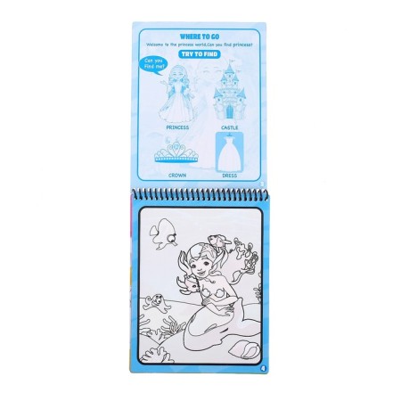 A book for drawing water "for the princess", with a water marker-3
