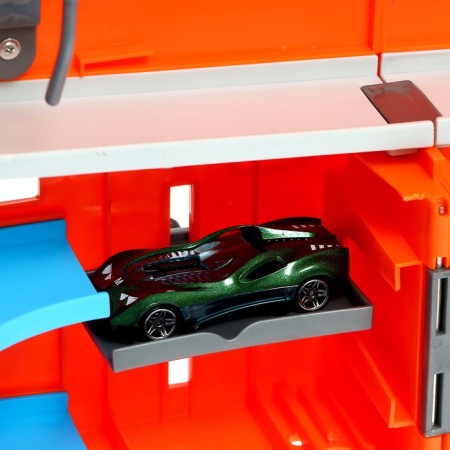 Parking "City", in a case with metal machines-14