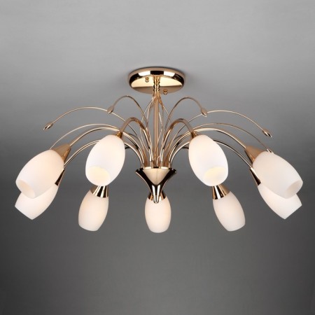 Ceiling chandelier with Ginevra, 40W, E14, 70x70x37 cm