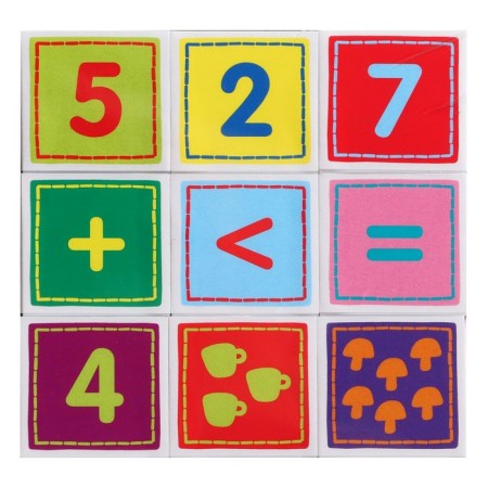 Smart cubes “One, two, three, four, five”, in the subdod, 9 pieces-1