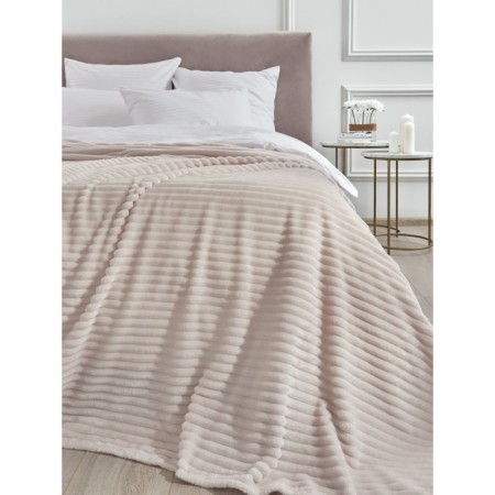 MUFFIN plaid, size 200x220 cm, beige color