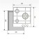 Job Lex GVG 431 BL, gas, 3 burners, black glass
