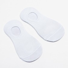 Women's socks, white color, rr 23-25