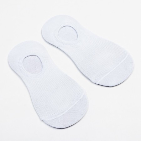 Women's socks, white color, rr 23-25