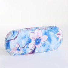 Case for glasses on a cracker, length 16 cm, blue color